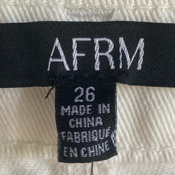 AFRM Dex Boyfriend High Rise Jeans Sz 26 - Picture 7 of 11